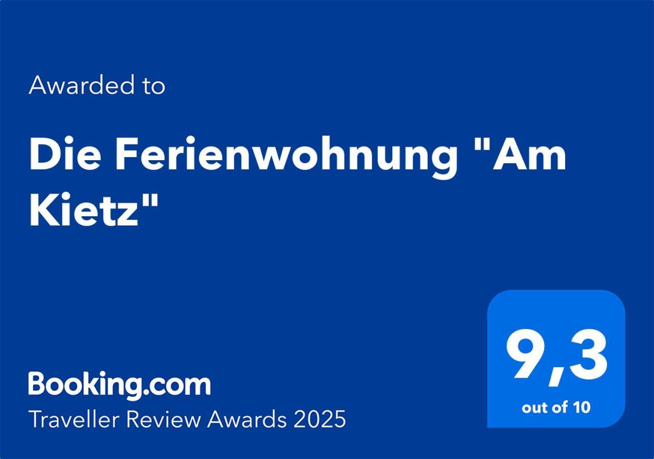 Die Ferienwohnung "Am Kietz" Schwedt Exterior foto